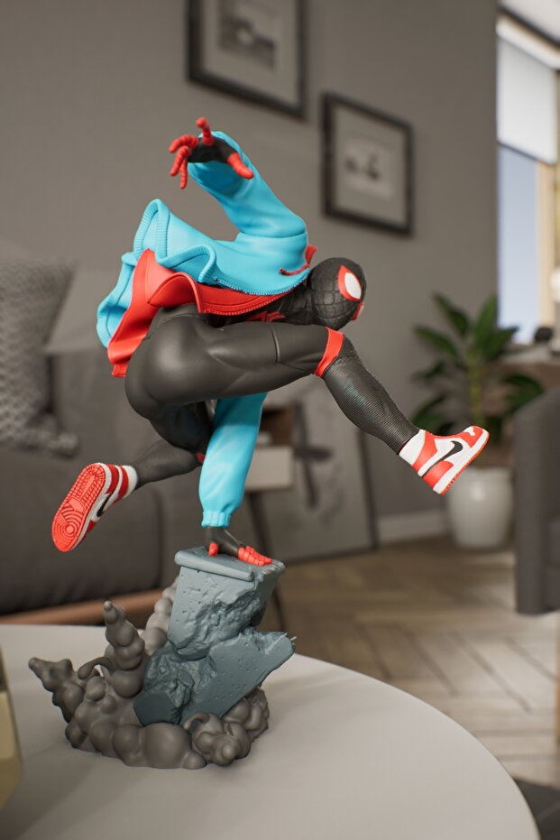 Miles Morales - Spider-Man 3D Figür - 3