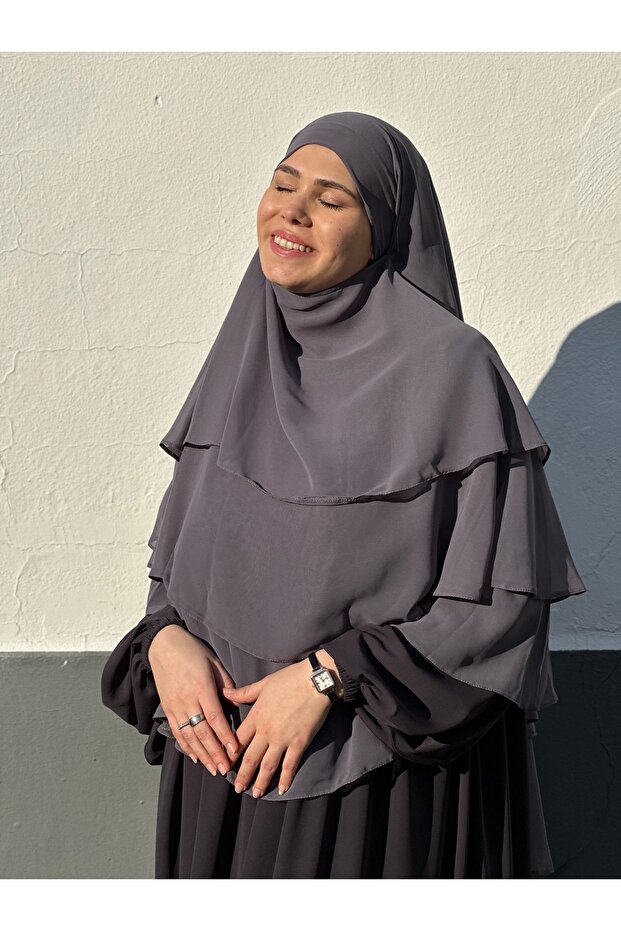 İthal şifon sufle oval 3 katlı - 2