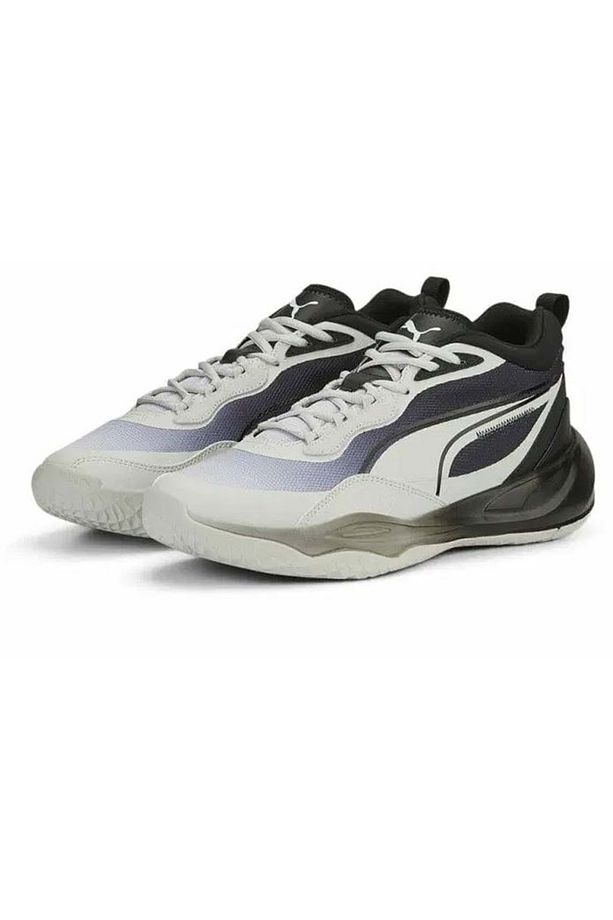 389328-02 Playmaker Fade Basketbol Erkek Spor Ayakkabı Gri - 2
