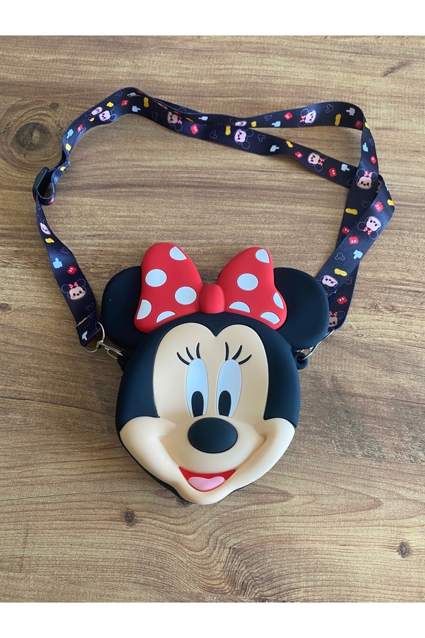Minnie Mouse Model Silikon Çanta En - 2