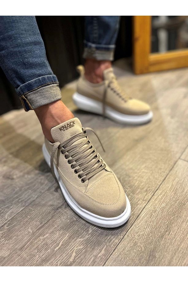 Knack Günlük Ayakkabı 814 Vizon Süet - 3