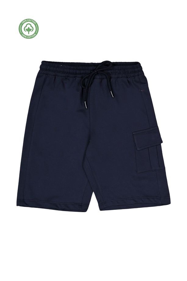 Unisex Çocuk Pamuklu Şort 5'li Set -Çocuk Giyim - 4