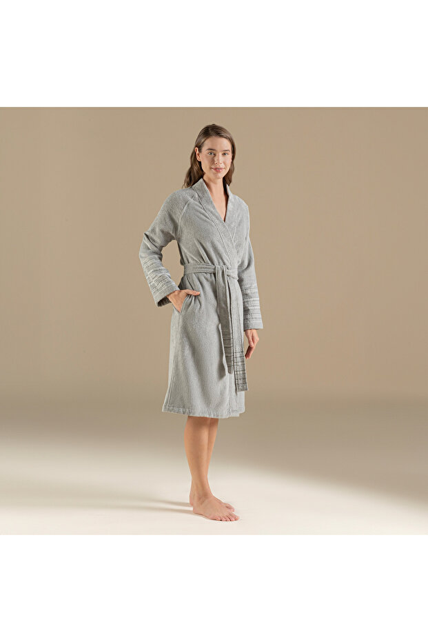 Derin Unisex Bornoz - 3