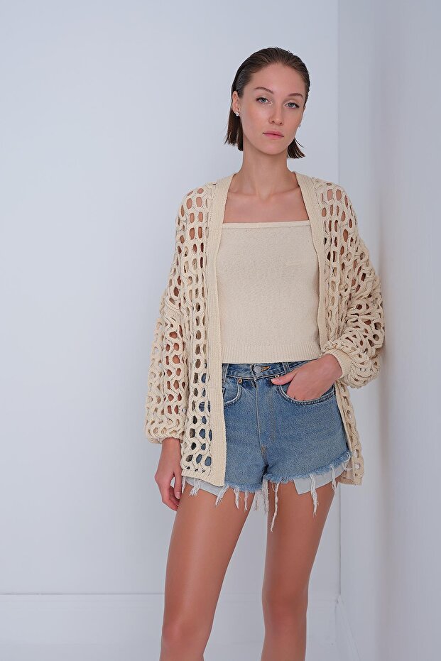 Askılı Crop Top - 1