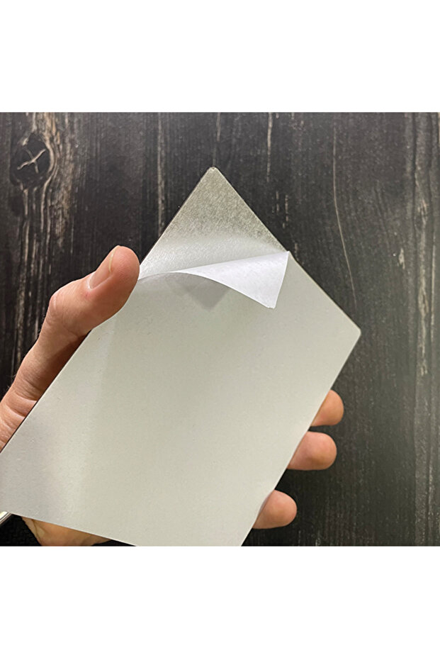 Kişiye Özel Kapı Numarası ve Kapı isimliği Silver(Gümüş) - 5