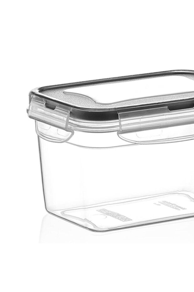 حاوية تخزين شريطة مستطيلة من فريش بوكس ​​- 2400 مل - 3