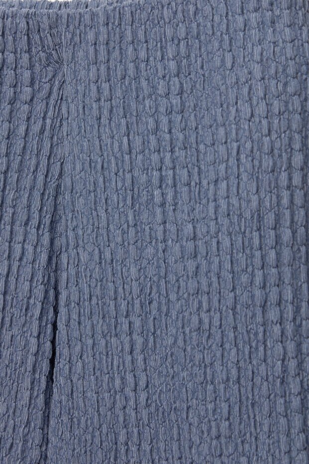 Kırışık efektli rustik pantolon - 6