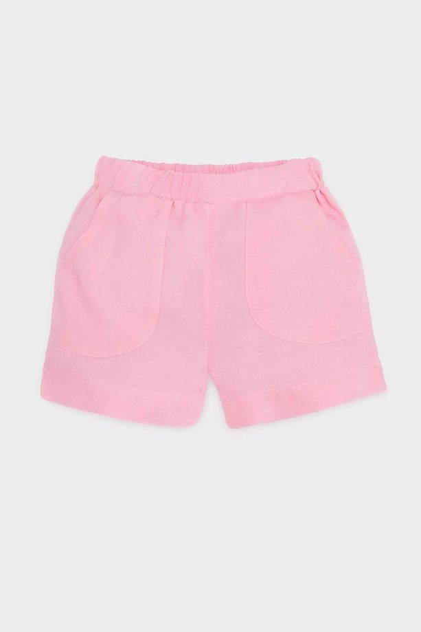 Kız Bebek Beli Lastikli Basic Düz Şort E5961a525sm - 1