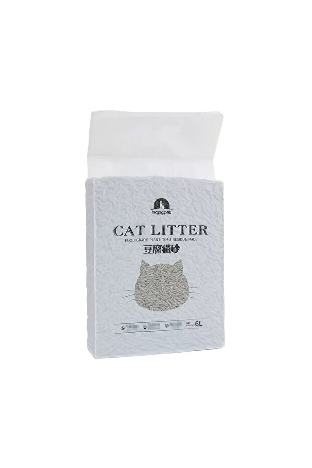 Biodegradable Fast Clumping Natural Fresh Tofu Corn Cat Litter 6L (Bamboo)