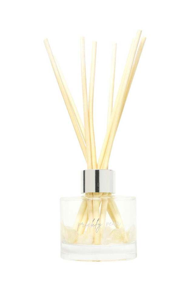 100ml Citrine Crystal Infused Reed Diffuser With Dark Amber & Peony Scent