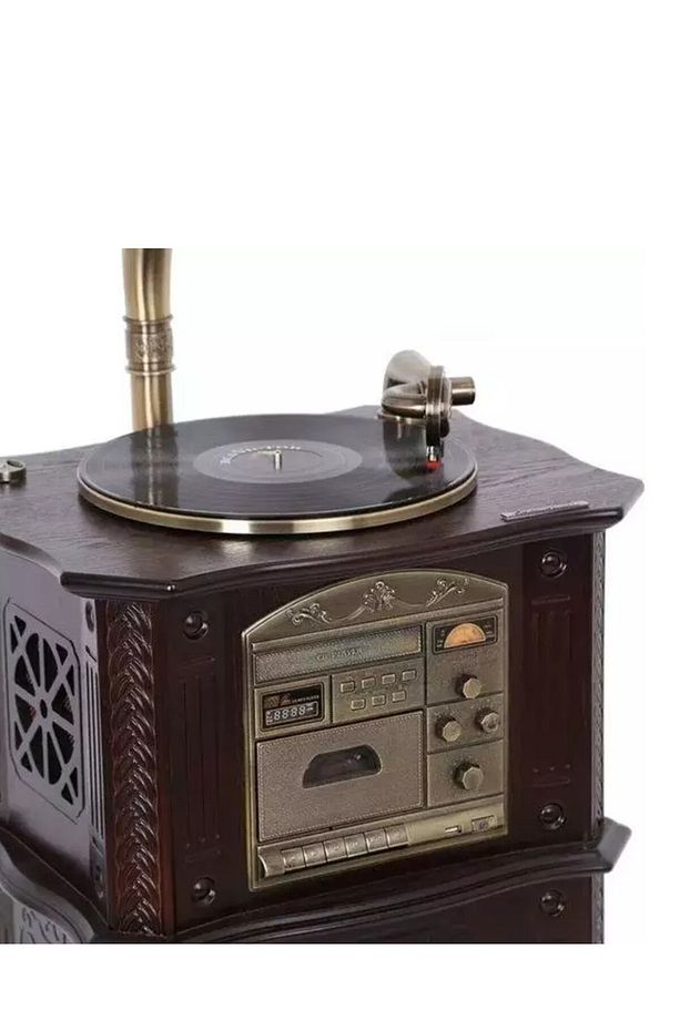 Kaset Çalar Özellikli Gramofon - 4