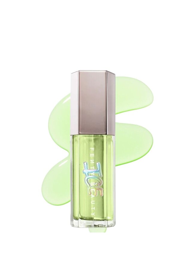 Gloss Bomb Ice Cucum’brrr 9ml | Cooling Lip Gloss with Sheer Cucumber Tint by Rihana - 1