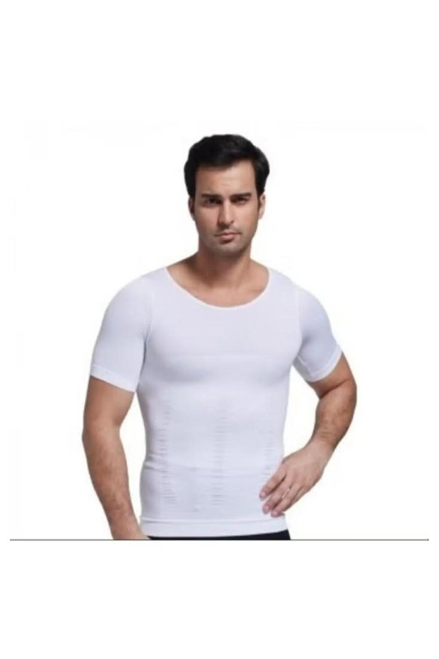 مشد لشد الجسم رجالي ( نص كم XL