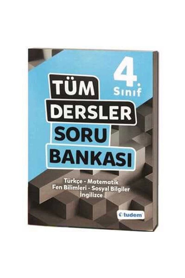 TUDEM YAYINLARI 4.SINIF TÜM DERSLER SORU BANKASI - 1