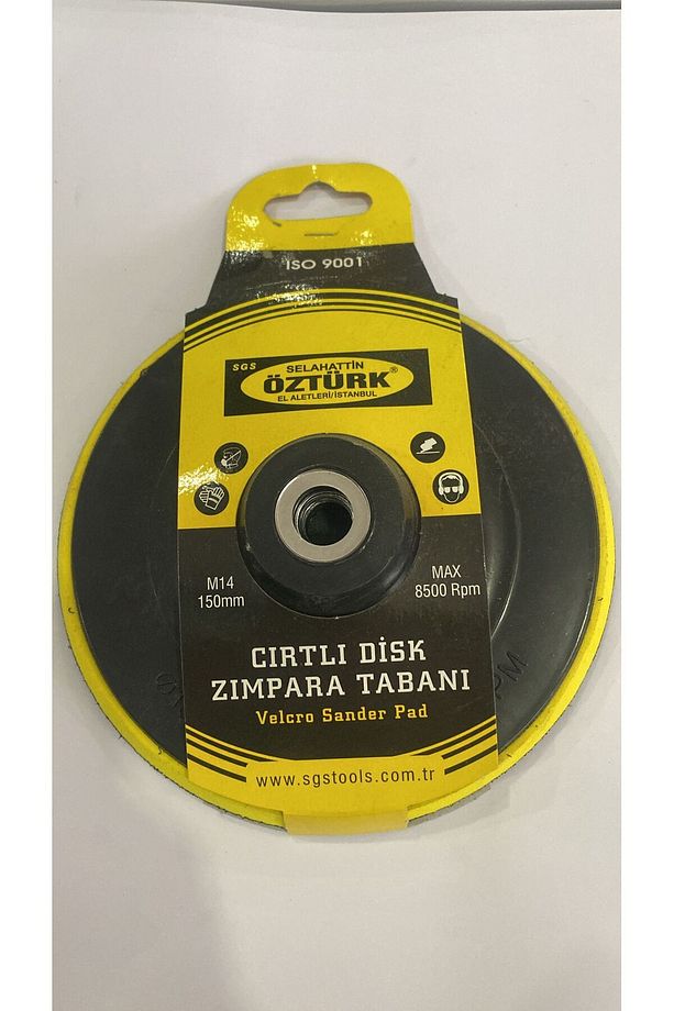 CIRTLI DİSK ZIMPARA TABANI 150 MM (2 adet ) - 1