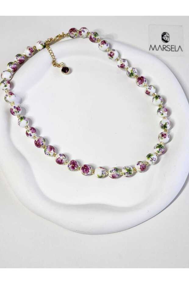 MARSELA SERAMİK KOLYE - 2