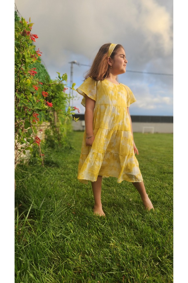 FABKA KİDS Limon Elbise - 3