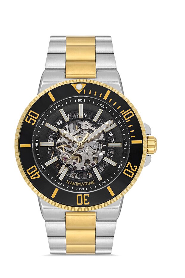 Automatic Machine Steel Cord Men Wrist Watch