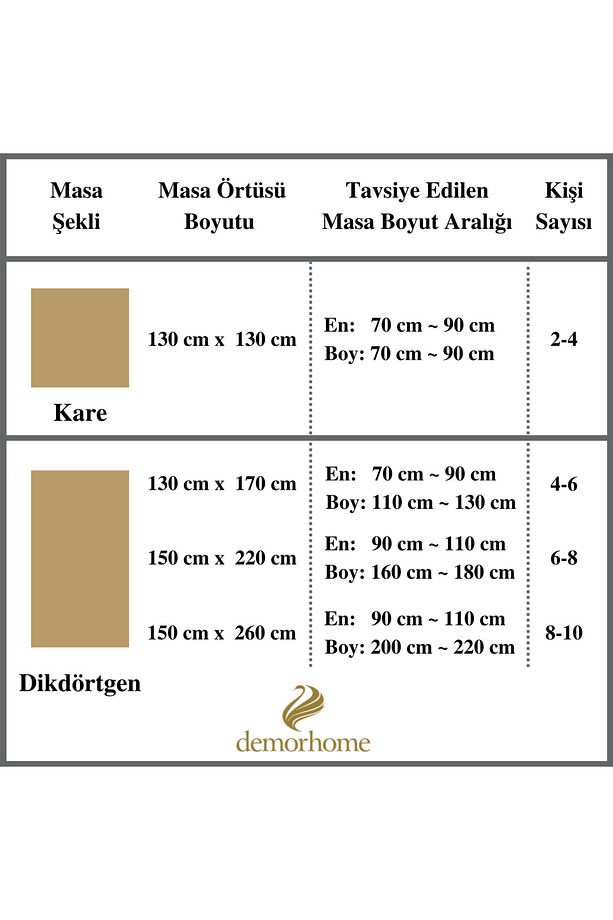 Kadife Dokulu Güvercin Mavisi Dertsiz Masa Örtüsü - 6