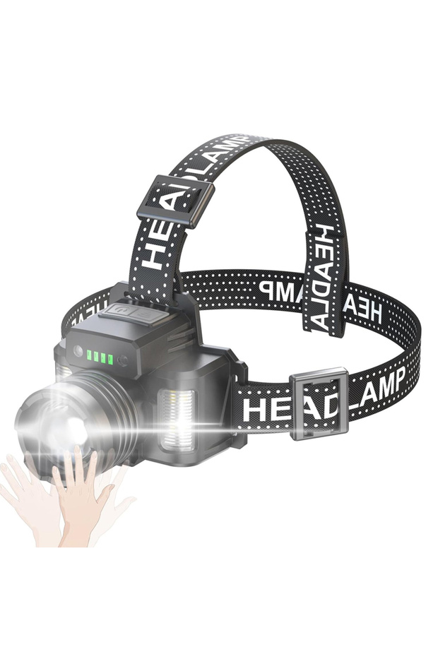 SENSÖRLÜ CREE TG LED ŞARJLI KAFA LAMBASI WT-625 - 3