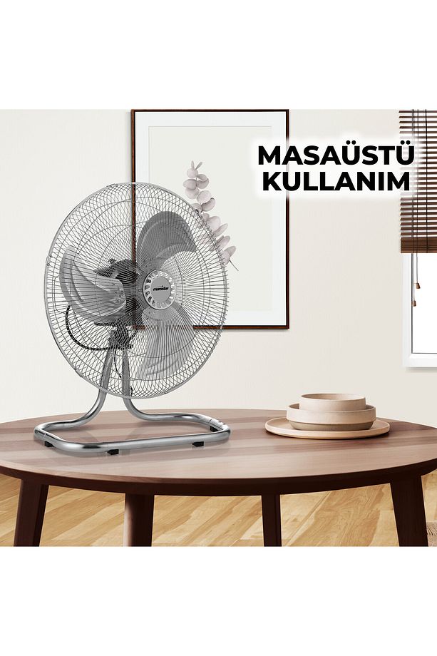 Star Ms-18 3in1 Asil Ayaklı Sanayi Tip Vantilatör 90w 18" 3 Kademeli - 5