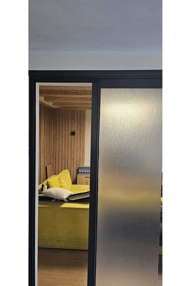 45x150cm Dekoratif İnce Dokulu Cam Filmi Statik Kaplama Mutfak Ofis Banyo Pencere - 2