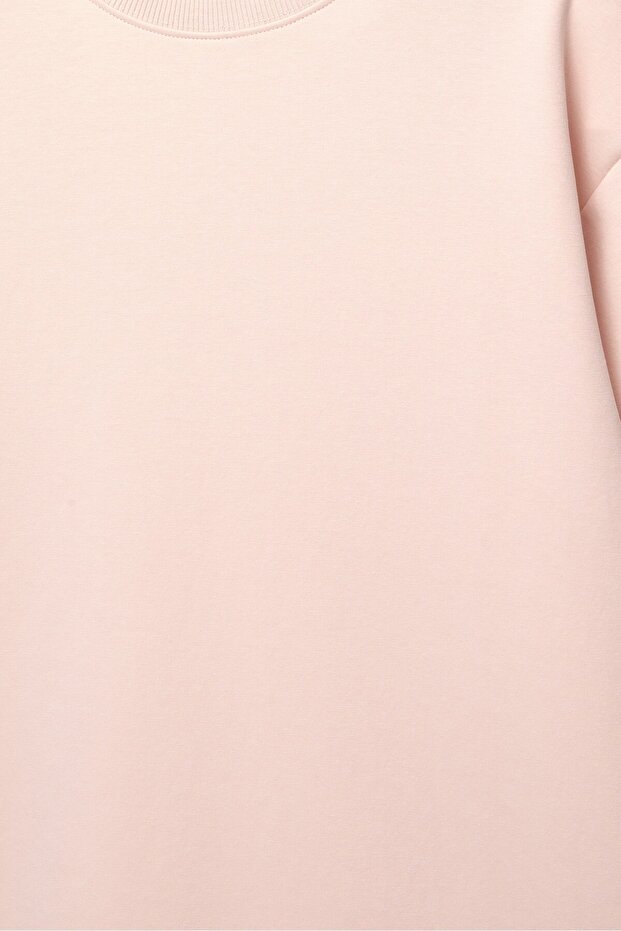 Basic kısa kollu sweatshirt - 7