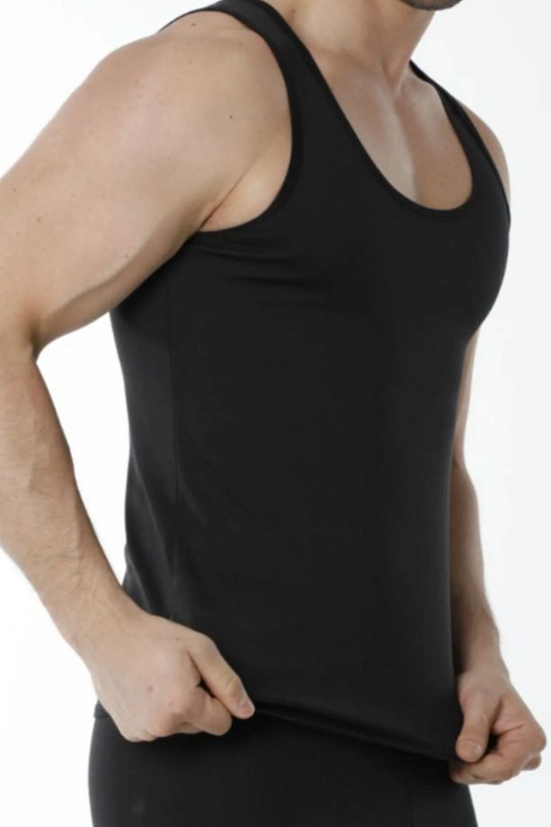 Unisex Terleme Yardımcı Termal Kısa Şort Ve Atlet Termal Takım - 5