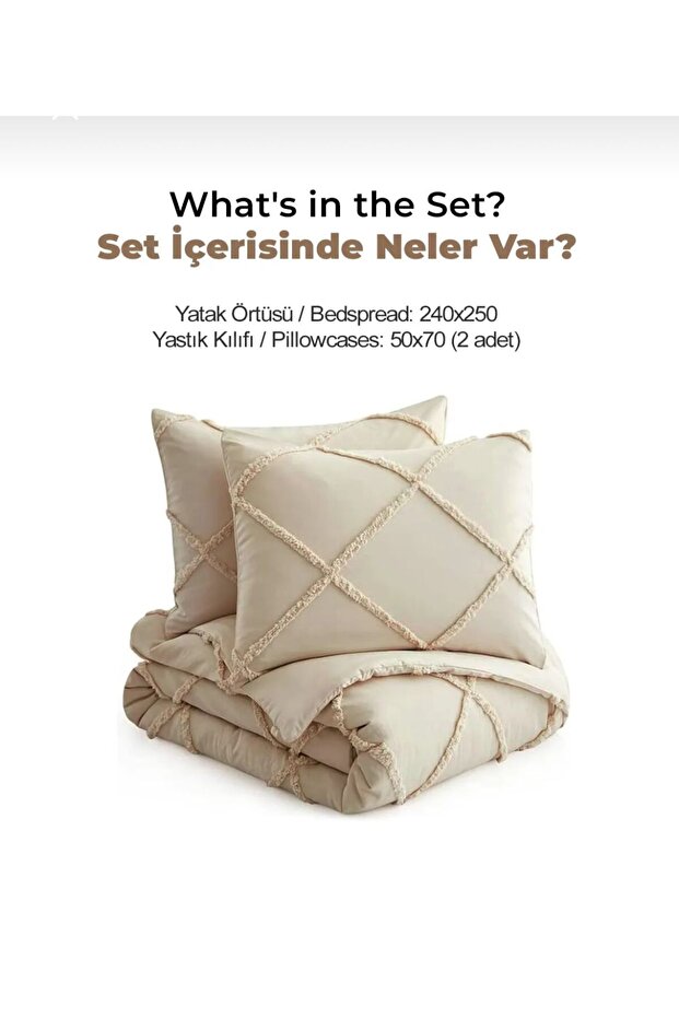 AİMAR ÇİFT KİŞİLİK BEJ - 5