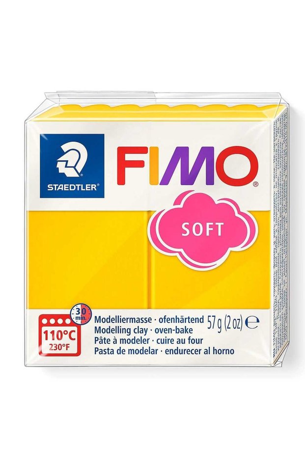 FIMO Soft Modeling Clay 57g Sunflower Yellow