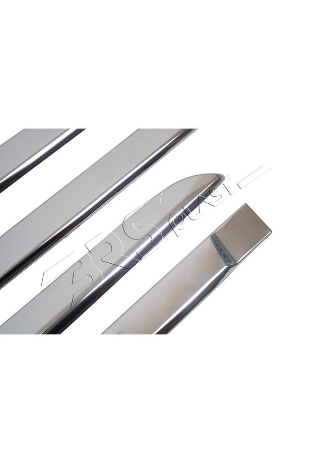 Renault Megane 2 Uyumlu 2002-2010 Krom Yan Kapı Çıtası 4 Parça Paslanmaz Çelik - 5