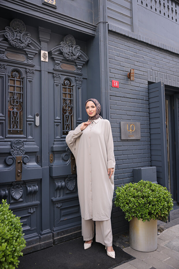 Set dublu Sadezen bej - 1