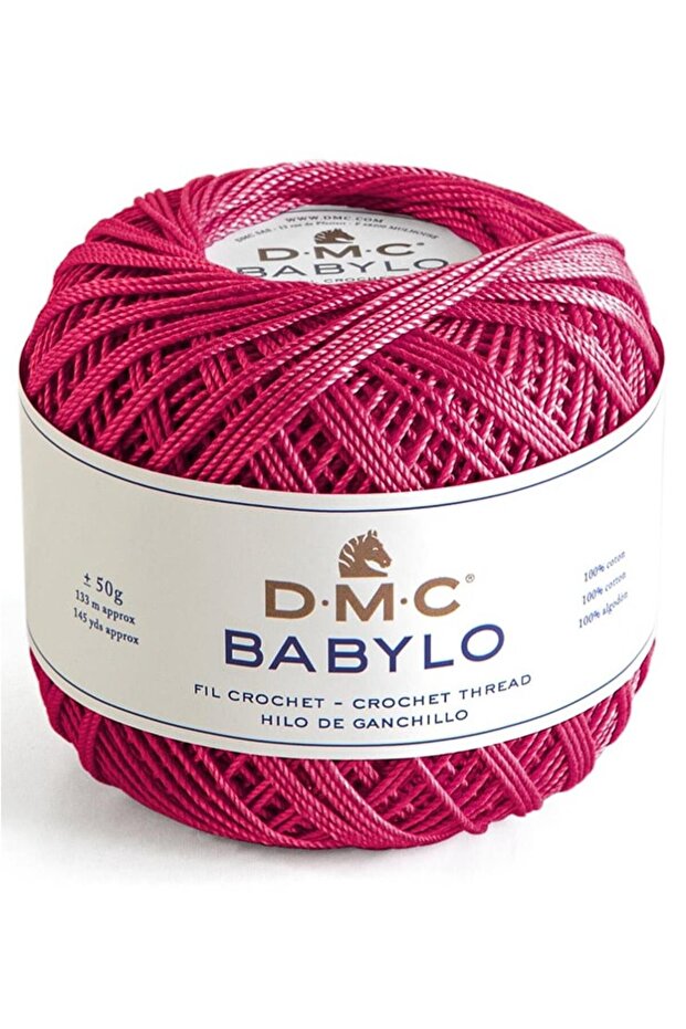 Babylo Lace Yarn Number 10 Color: 600 50g
