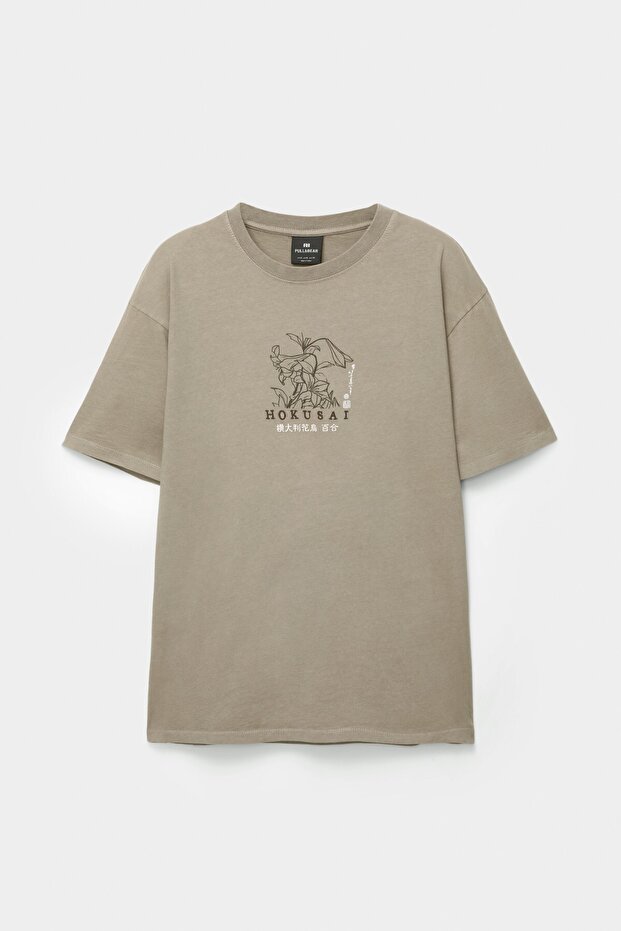 Hokusai grafik t-shirt - 6