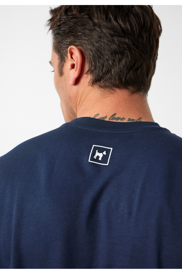 Тениска Luisa Erkek Oversize Basic - 4