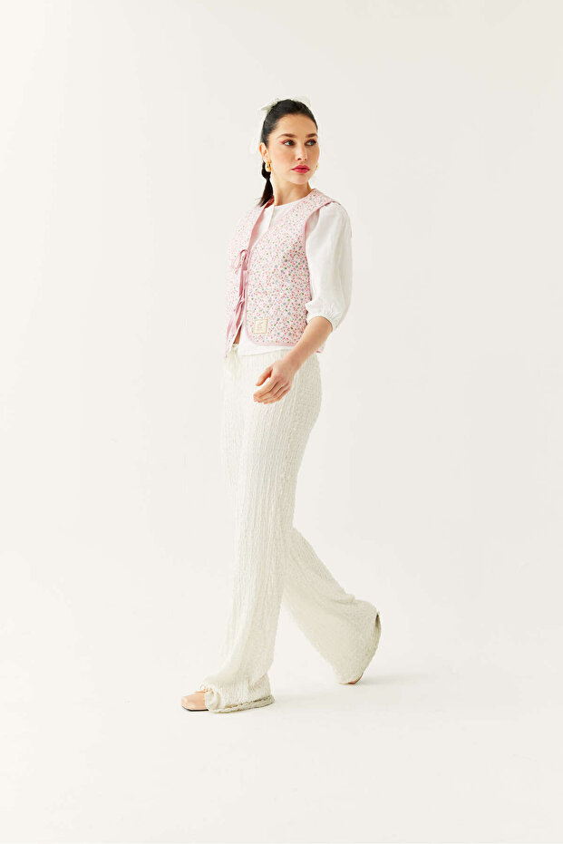 Daisy Çift Taraflı Yelek - 8