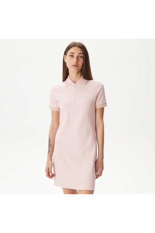 Kadın Pembe Elbise - 1