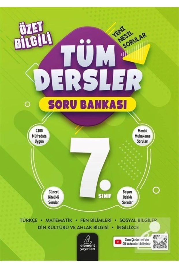 7. Sınıf Tüm Dersler Soru Bankası - 1