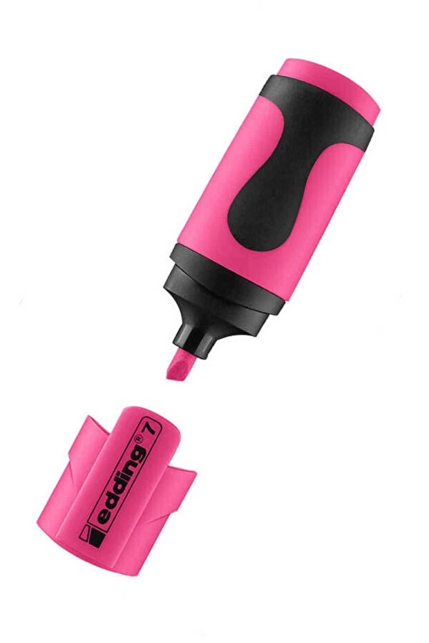 قلم هايلايتر وردي صغير E-7 - 1