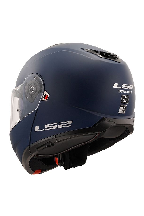 STROBE 2 MAT NAVY MAVİ KASK - 3