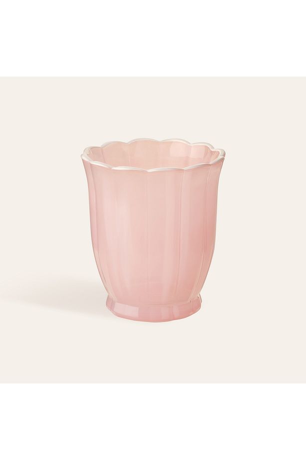Loess Cam Su Bardağı 380 Ml Pembe - 1