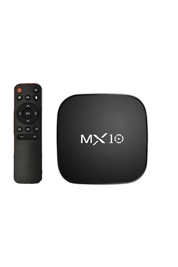 MX10-1GB MX BoxS Android TV Box Chromecast. Android 13 1 Gb Ram 8Gb Bellek WİFi 2.4-5G - 1