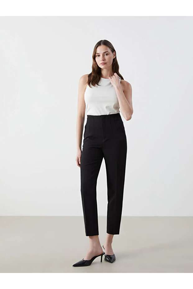 LCW Vision Siyah Dar Fit Kadın Pantolon - 1