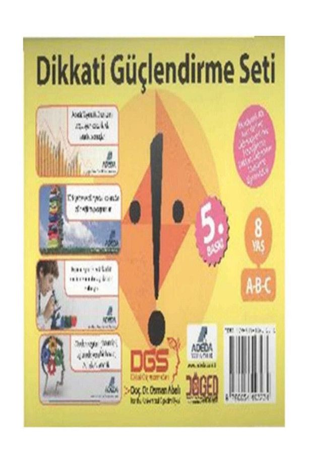 Dikkati Güçlendirme Seti Neuro - 2. Sınıf - 8 Yaş - Osman Abalı - 1