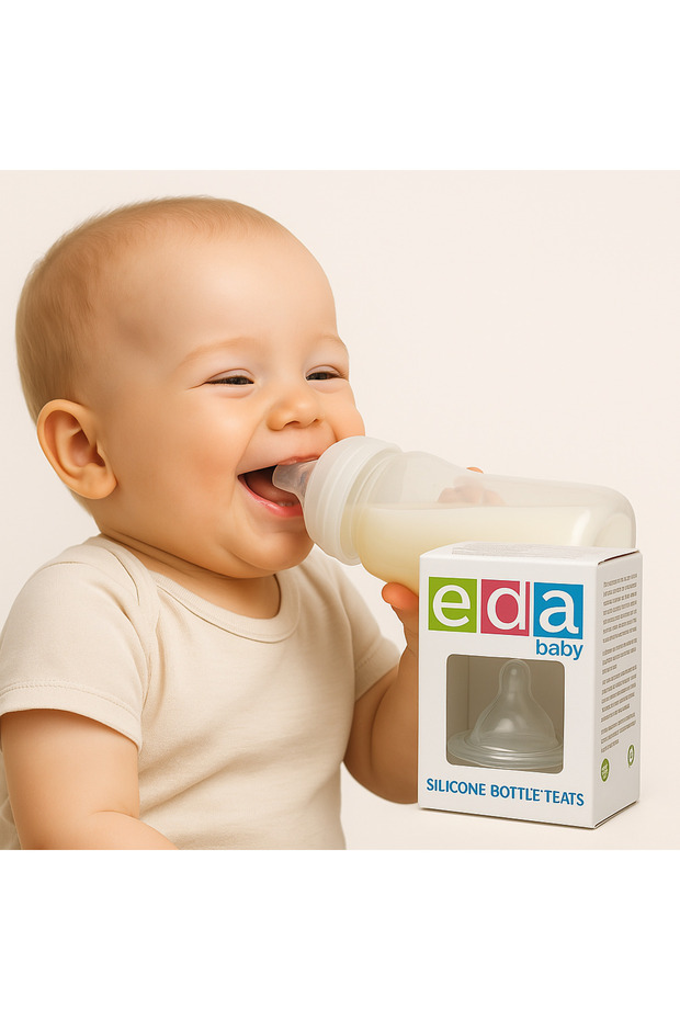 Eda Silikon Biberon Başlığı *12 adet - 2