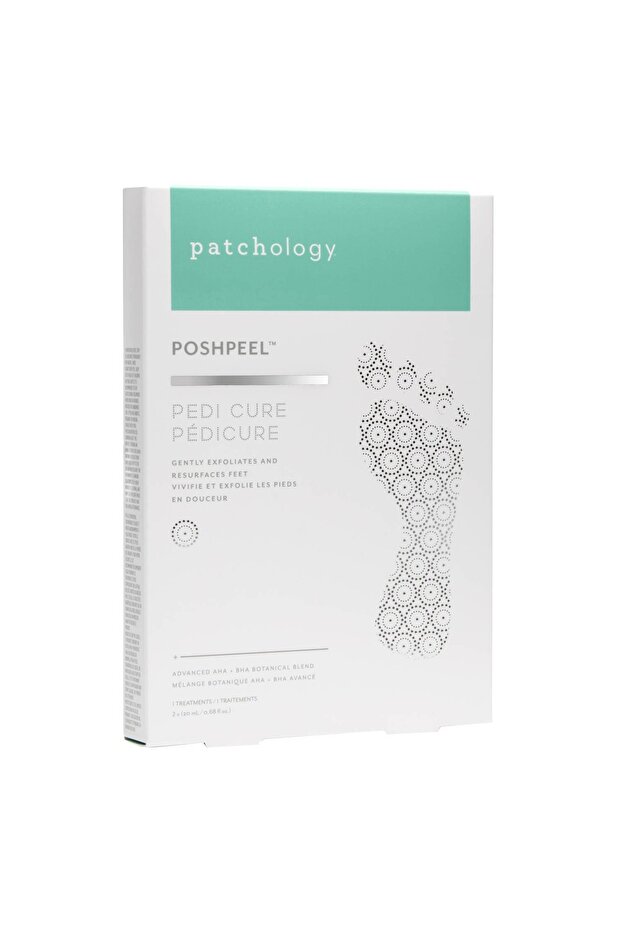 PoshPeel Pedicure - قناع منقي للقدم