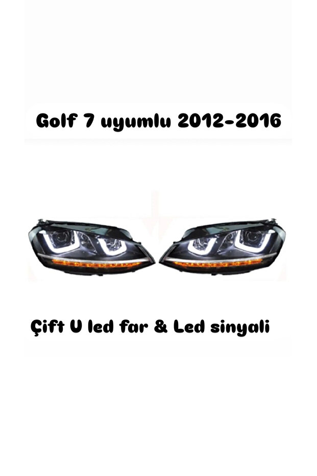 Golf 7 U Led Far Golf 7 highline far - 6