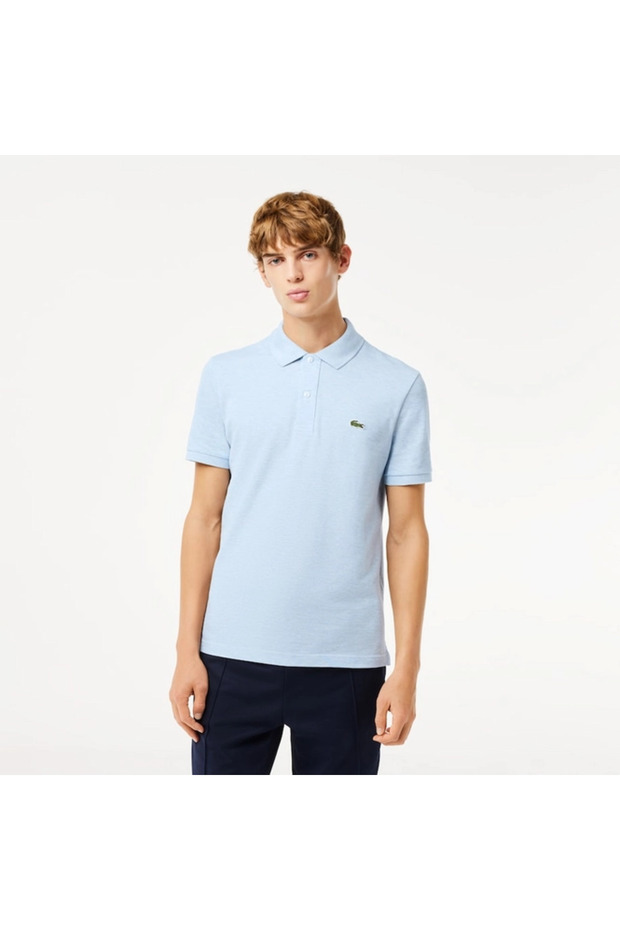 Short Sleeved Ribbed Collar Shirt