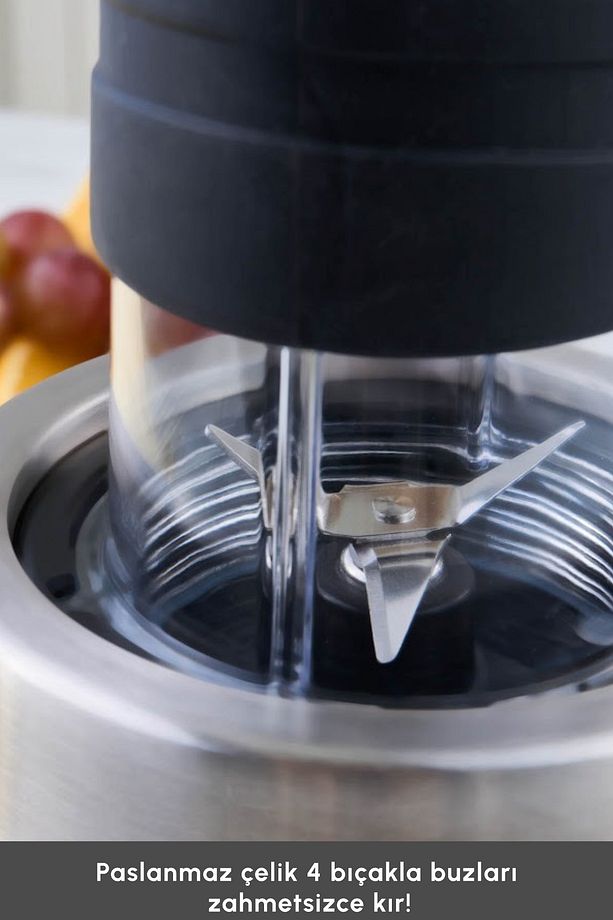 Smooth and Move Inox 350W Personal Kişisel Smoothie Blender - 5