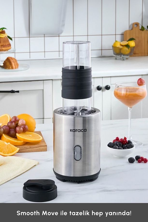 Smooth and Move Inox 350W Personal Kişisel Smoothie Blender - 3